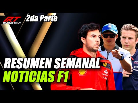 🚨 ¡RESUMEN SEMANAL de NOTICIAS F1! ✔ ¿CHECO al WEC con FERRARI? 🔥 2da Parte