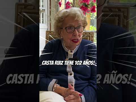 😲 Tiene 102 años !! Casta Ruiz vive en Las Flores, Buenos Aires.