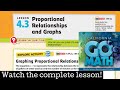 Understanding Proportional Relationships and Rates