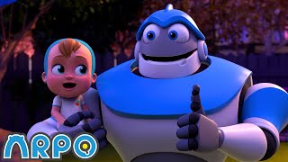 Yemek anlaşması | Robot ARPO 🤖 | Çocuk Çizgi Filmleri