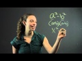 Factoring and Multiplying Binomials