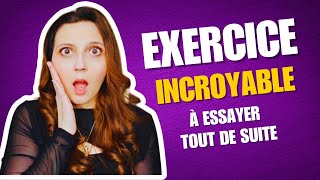 Exercice vocal SIMPLE que tu dois faire TOUS LES JOURS!