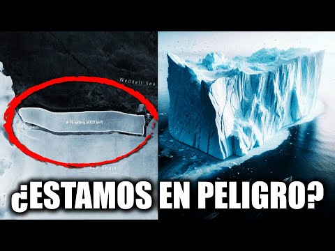 EL ICEBERG más GRANDE DEL MUNDO está a punto de CHOCAR contra LA ISLA de GEORGIA DEL SUR!