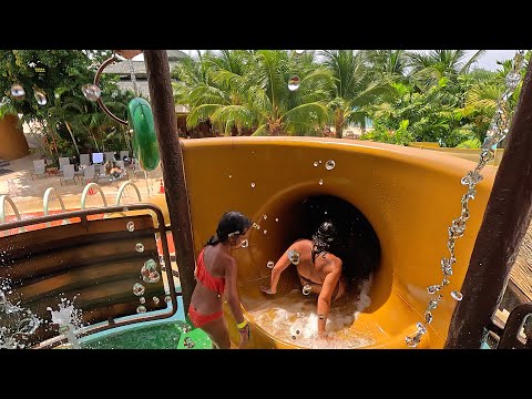 Tarzan & Jane Yellow Slide at Blue Tree Phuket 🇹🇭