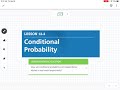 Exploring Conditional Probability Concepts