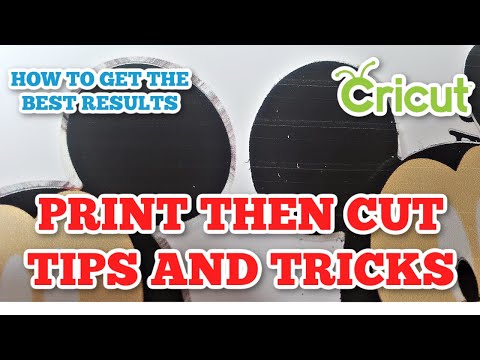 print then cut - Cricut tutorial tips and tricks -...