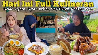 HIDUP DI DESA | Sarapan Bubur Ayam Khas Cianjur Lanjut Kulineran Ayam Bakar Sop Duren