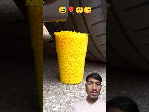 Small balls ?#crushingcrunchyandsoftthings #experiment #crushing #crushingsoftthings #satisfying