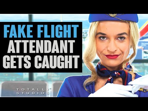 Fake Flight Attendant Gets Caught by Airline.