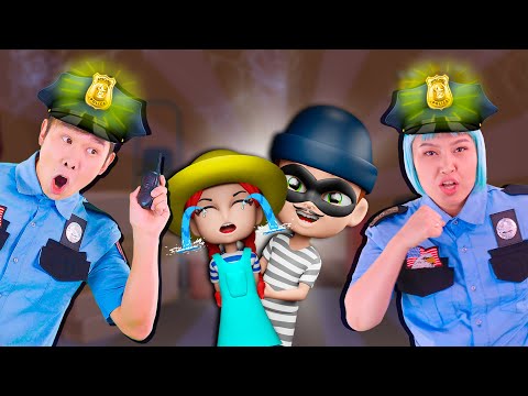 PoliceGirl and Policeman Song 👮‍♂️🚓🚨 + Compilation | Lights Baby Songs