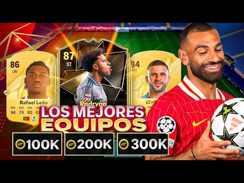 EL MEJOR EQUIPO POR 100K, 200K Y 300K DE EA FC 25 !!