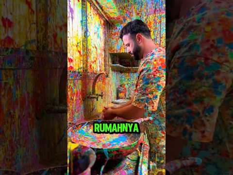 Ayahnya bikin rumah warna-warni