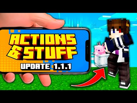 ✅ Actions & Stuff 1.1.1 OFICIAL para Minecraft PE (Bedrock 1.21.51) - ACTIONS AND STUFF para ANDROID