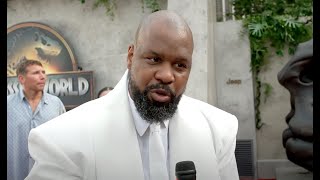 Bechir Sylvain Interview at the Jurassic World Rebirth World Premiere in New York