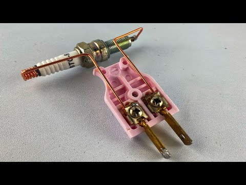 Wow Awesome Free Energy Generator Self Running Using By Spark Plug #engineering #technology