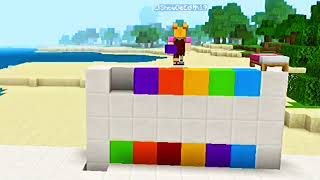 Adivina los colores correctos en Minecraft 