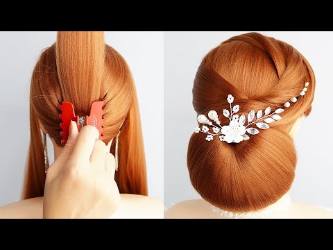 Simple Yet Stunning: Easy & Elegant Bun Hairstyles for Women | Perfect for Weddings & Parties