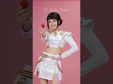 K-pop demon hunters Magic strawberry x Zoey 🍓🎎 #cosplay