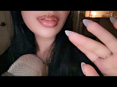 ASMR~ Inaudible Whispers & Mouth Sounds (Fishbowl + Telling You a Secret)