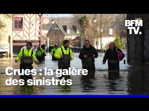 Crues: la galère des sinistrés