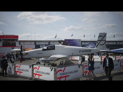 YouTube video thumbnail: Drones Take Center Stage as Europe Races to Catch Up at Paris Air Show