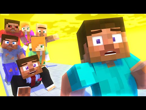 BEST RUN CHALLENGES Minecraft Compilation - Funny Animation