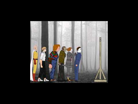 PULL UPS CHALLENGE WITH CHAINSAW MAN, SAITAMA, IT PENNYWISE, JASON VOORHEES, MICHAEL MYERS, CHUCKY