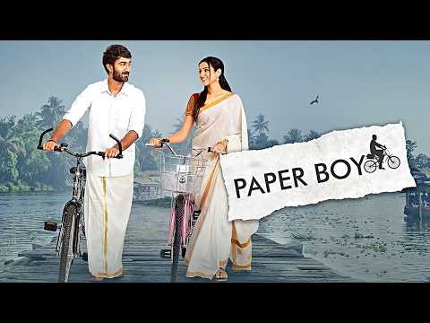 Paper Boy Full Blockbuster Romantic Movie | 2025 साउथ एक्शन हिंदी मूवी | Santosh Shobhan, Riya Suman