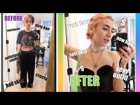Spring Glow Up Challenge 🌸 Hair & Beauty Makeover in 24 Hours! | Thrift & Self-Care Transformation