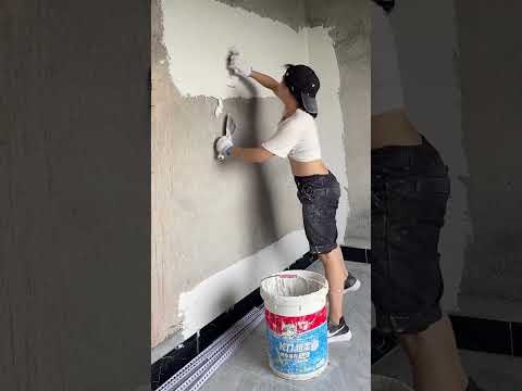 How to Prepare Tiles Wall ,​ Wall paint​ Fast & Beauty part  6030