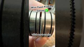 MIG Welding Wire Not Feeding Properly?  Problem Solved ✅ #fluxcore #mig #weldingtipsandtricks