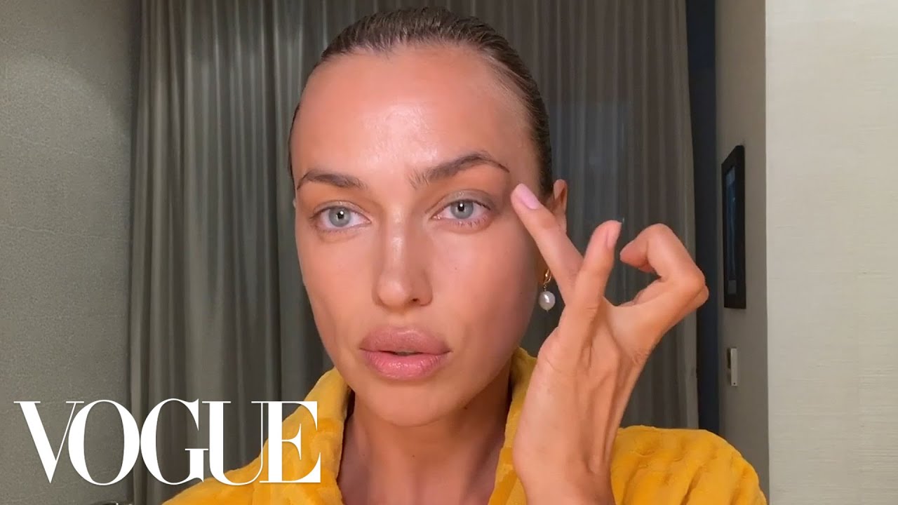 Irina Shayk-s Guide to Fresh Skin & Full Brows - Beauty Secrets