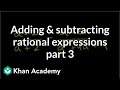 Rational Expressions and Domain