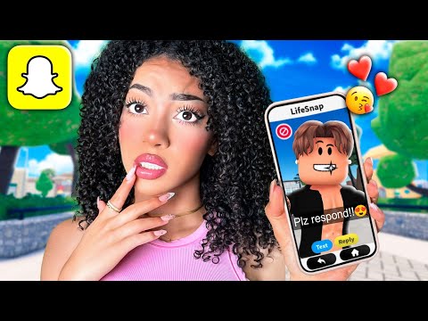 I Became A BADDIE INFLUENCER On Roblox SNAPCHAT…
