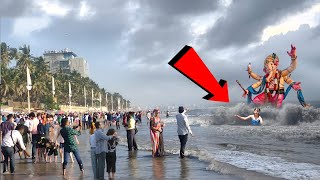 जब मुंबई के जुहू बीच में डूबती हुई बच्ची की जान बचाने प्रकट हुए भगवान गणेश देखकर लोगो के उड़े होश