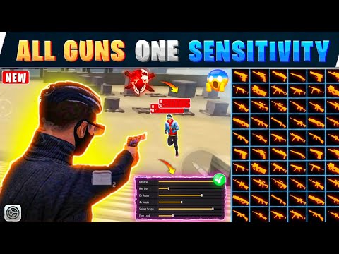 All Gun Headshot Sensitivity Setting After New OB46 Update | Free Fire Max Auto Headshot Sensitivity