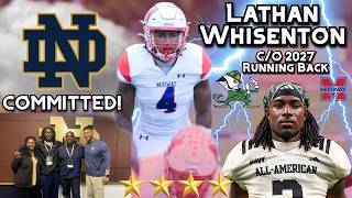 Notre Dame Commit Lathan Whisenton |  Class of 2027 Running Back | Waco Midway High School Football