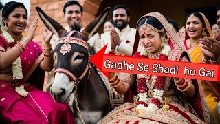 Jab Ek Larki Ki Shadi Gadhe Se Karwa di Gai ||   Sabaq Amoz Khaniyan||Urdu Stories