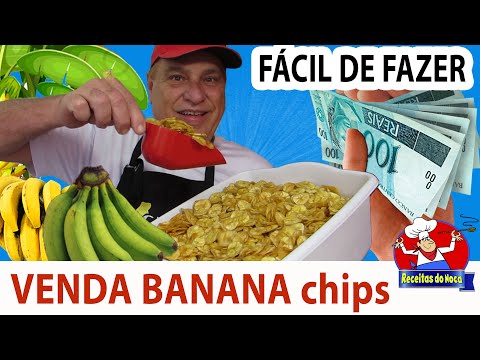 BANANA CHIPS ganhe $6000 NO MÊS VENDENDO BANANA FRITA