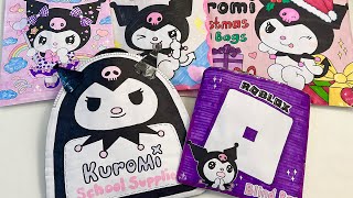 [💜paper diy💜] KUROMI SCHOOL, ROBLOX, MAKEOVER BLIND BAGS COMPILATION unboxing! | asmr