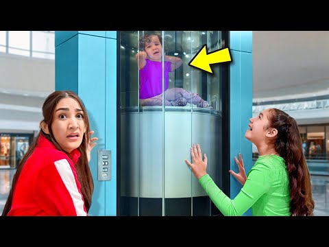 We Got Trapped inside The Elevator!! *Very Scary* | Jancy Family