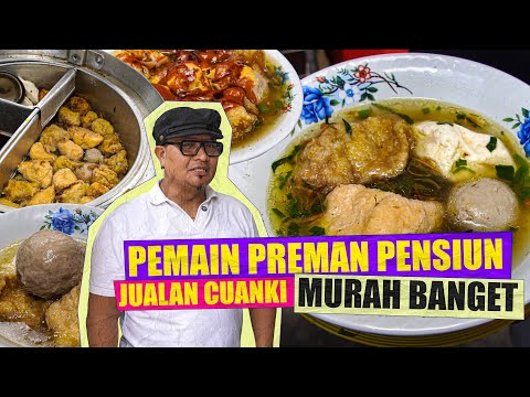 HEBOH ARTIS PEMAIN PREMAN PENSIUN JUALAN BASO CUANGKI RAME VIRAL BANGWT !!