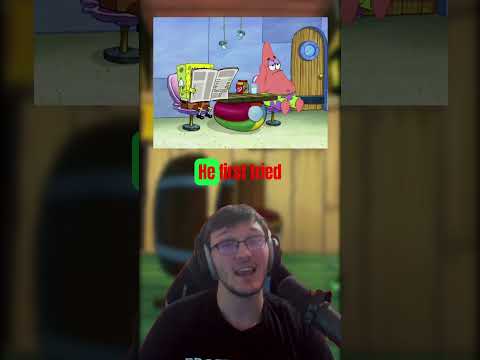 Spongebob becomes a model