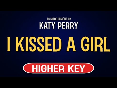 Katy Perry – I Kissed A Girl | Karaoke Higher Key