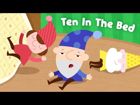 Ten in the Bed | Number Song for Children | Nursery Rhymes by Kids Academy