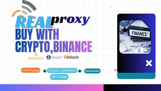 Buy GB Proxy with Binance Pay | BTC/LTC Crypto Payment | Realproxy.net