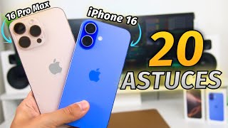 20 Astuces & Fonctions Cachées sur iPhone 16/16 Plus & 16 Pro/16 Pro Max