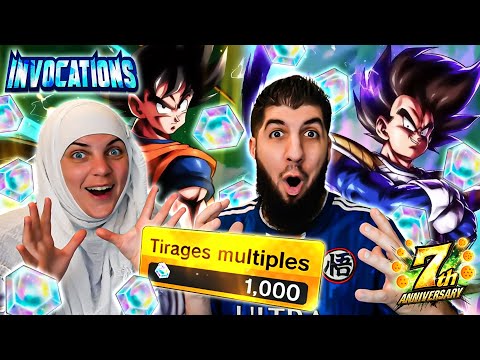 DUEL INVOCATION VEGETA & GOKU KAIOKEN LF !!! Partie 2 des 7 ANS DB LEGENDS