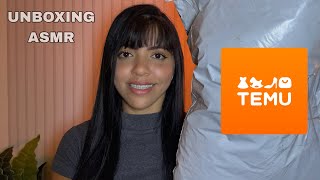 ASMR - Tudo que eu Adquirir na TEMU ( Unboxing Temu )
