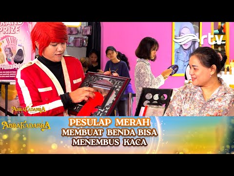 Trik Sulap Gila! Benda Tembus Kaca di Tangan Pesulap Merah! | ABRAKADABRA RTV |